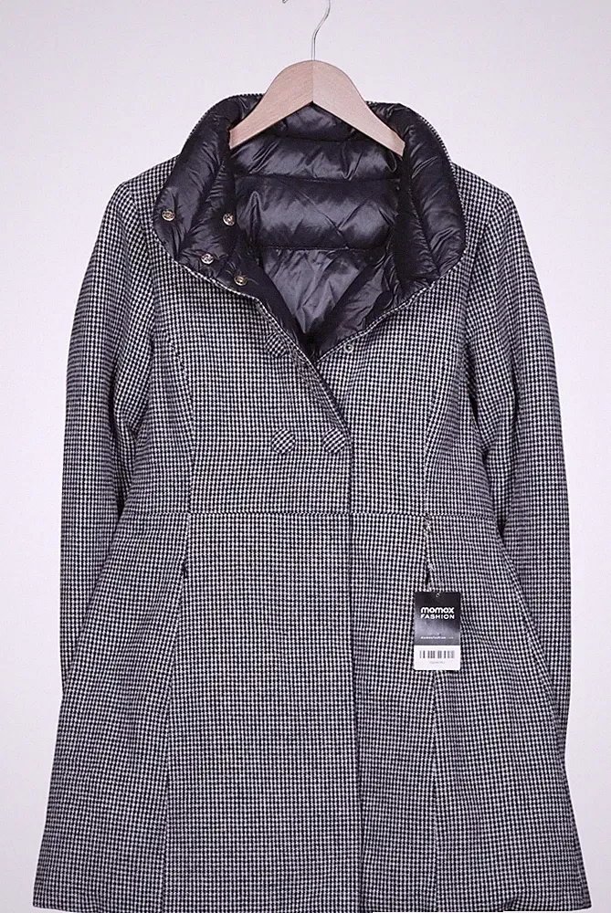 Patrizia Pepe Mantel Damen Jacke Parka Gr. 36 (IT 42) Wolle Daunen Grau #vqzwoxu