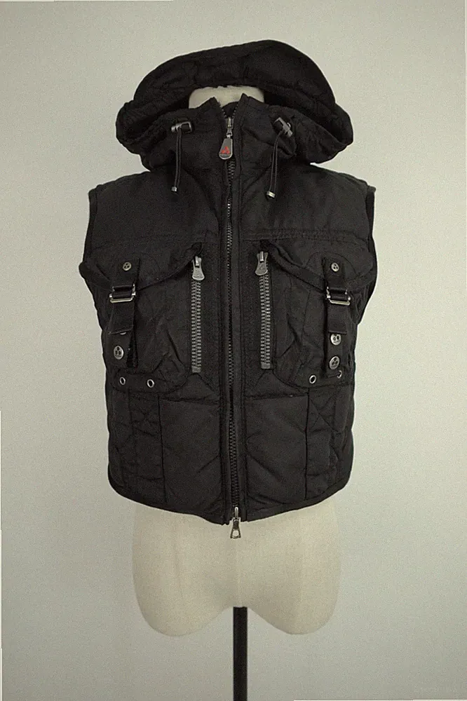 PEUTEREY DAUNENJACKE ÄRMELLOS WESTE DAMEN GR 40 JACKET WOMAN KURZ