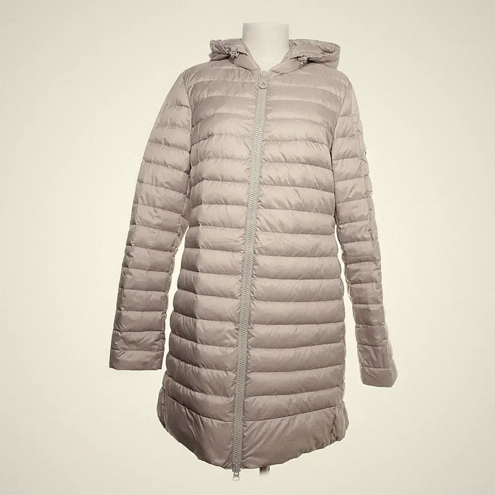 Peuterey, Daunenmantel, Damen, Größe: 48, Beige/Grau #VQR