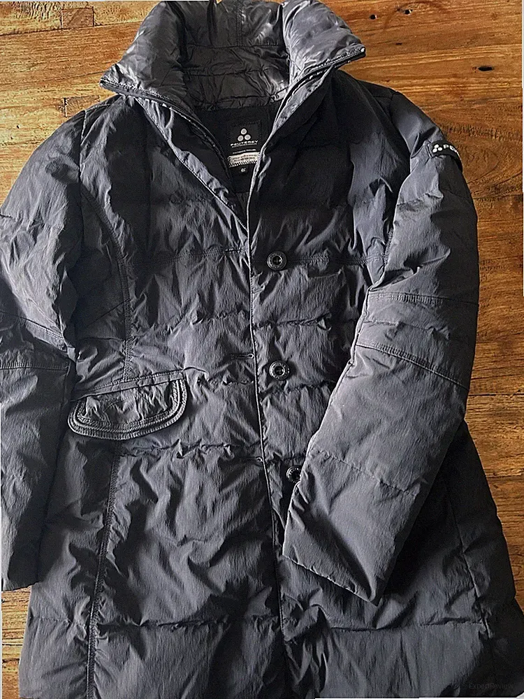 Peuterey Daunenmantel Damen Mantel Daunenjacke Winterjacke Schwarz