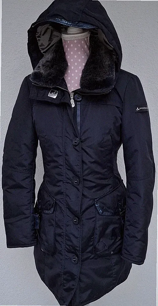 3XL Langer Daunenmantel