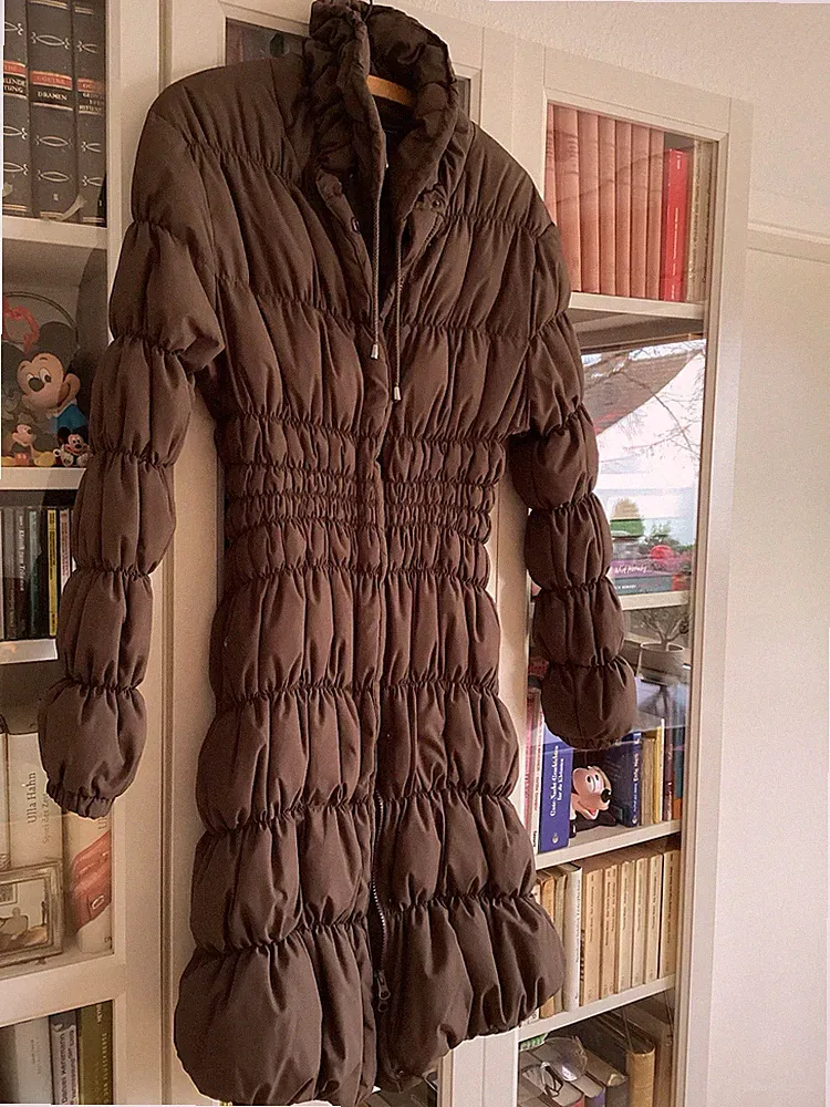 Philosophy Blues Original Daunenmantel Steppjacke braun Gr.L Gr.40 Skandi , Top