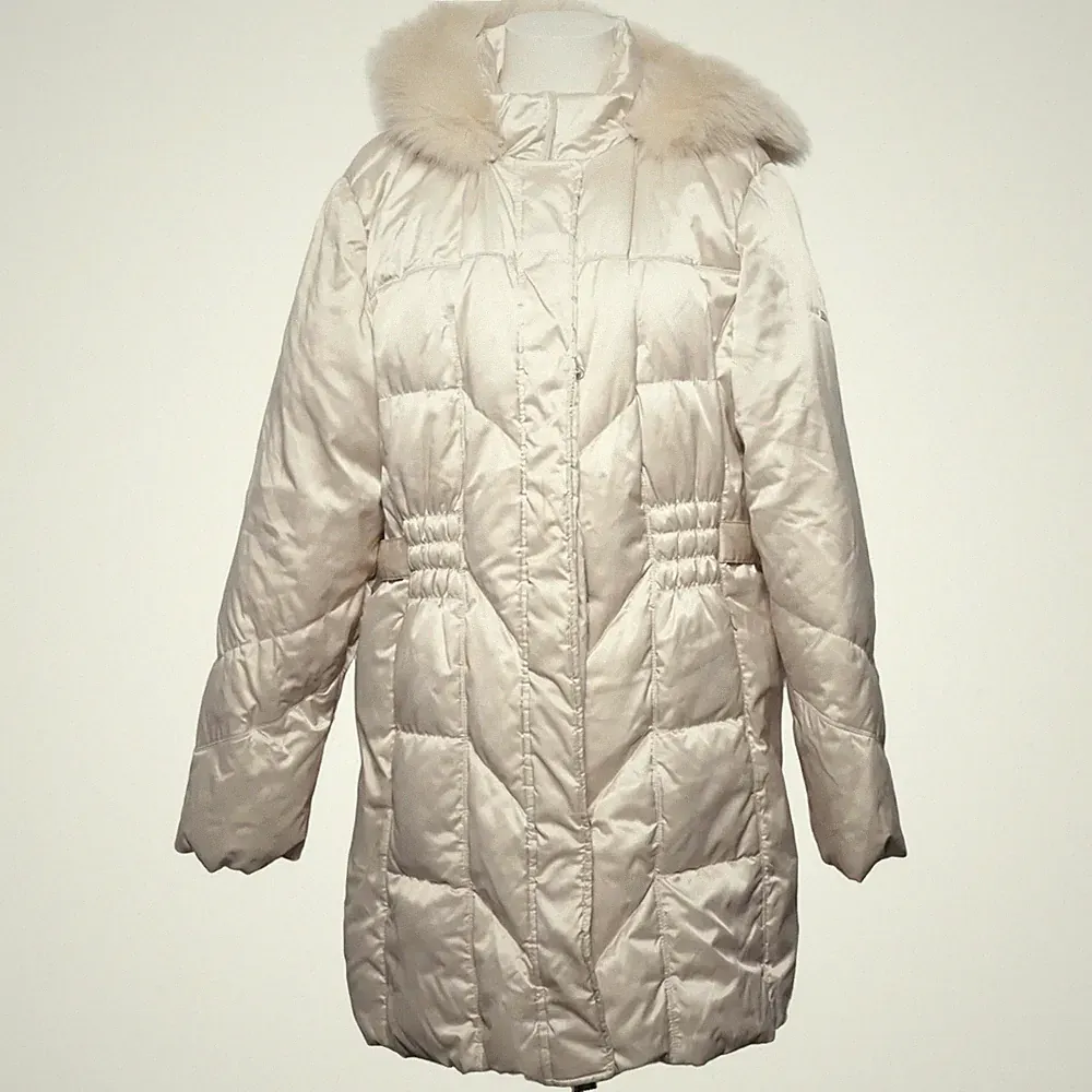 Platinum, Daunenmantel, Damen, Größe: XL, Beige #sFb