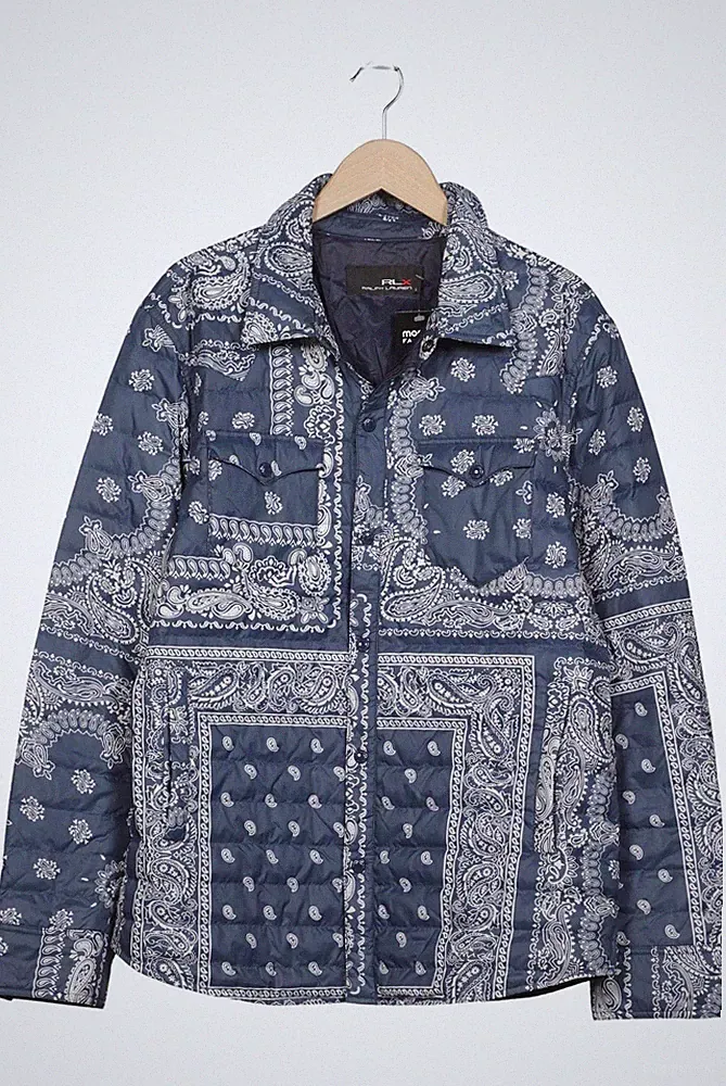 Paisley Daunenmantel