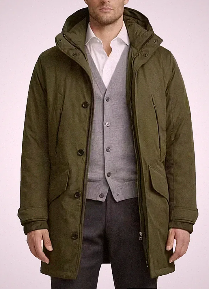 POLO RALPH LAUREN Water-repellent Parka W 650g Down-Jacket Jacke Coat Mantel M