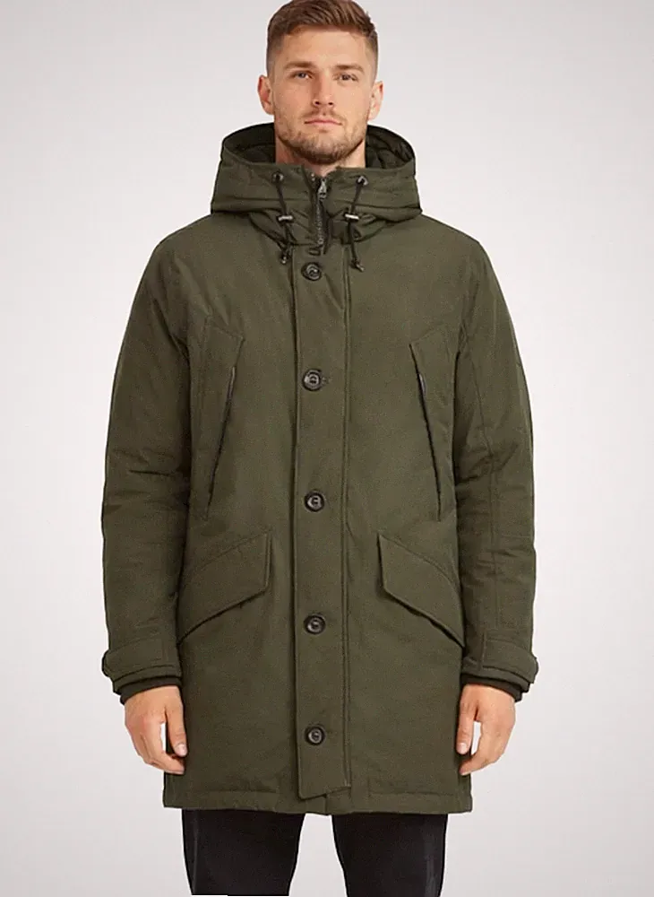 POLO RALPH LAUREN Water-repellent Parka W 650g Down-Jacket Jacke Coat Mantel XS