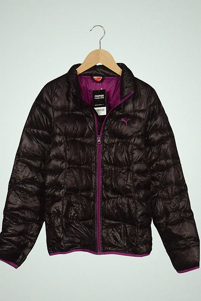 PUMA Jacke Damen Anorak Jacket Kurzmantel Gr. 36 Daunen Schwarz #bd3u0on