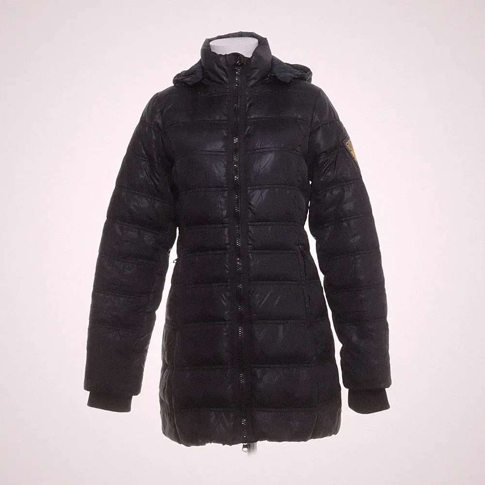 Replay, Daunenmantel, Damen, Größe: XS, Schwarz, Daune/Nylon, Einfarbig #aLv