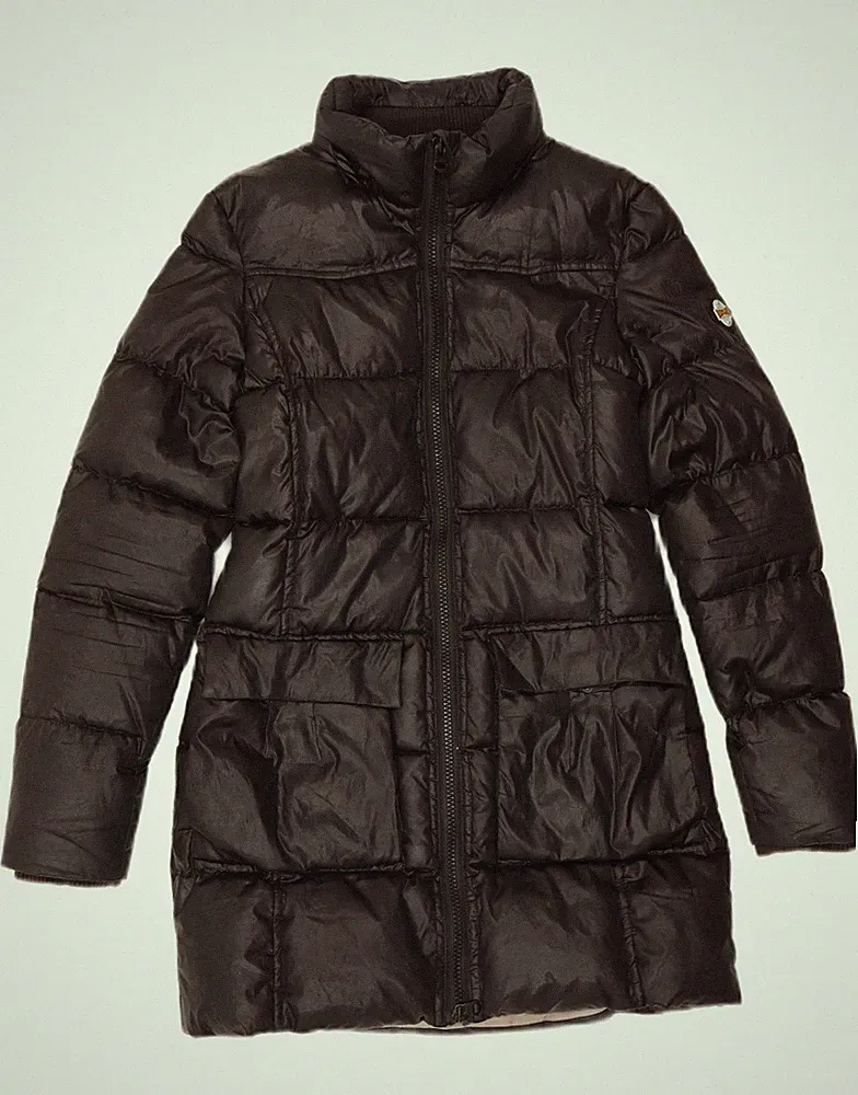 Replay wattierter Damenmantel UK 12 Medium schwarz Polyester BN09