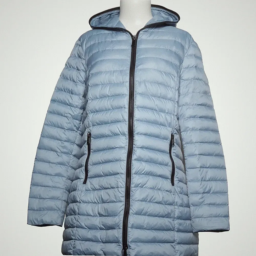 Reset, Daunenmantel, Damen, Größe: 2XL, Kyoto, Blau, Daune/Feder/Polyamid #EFM