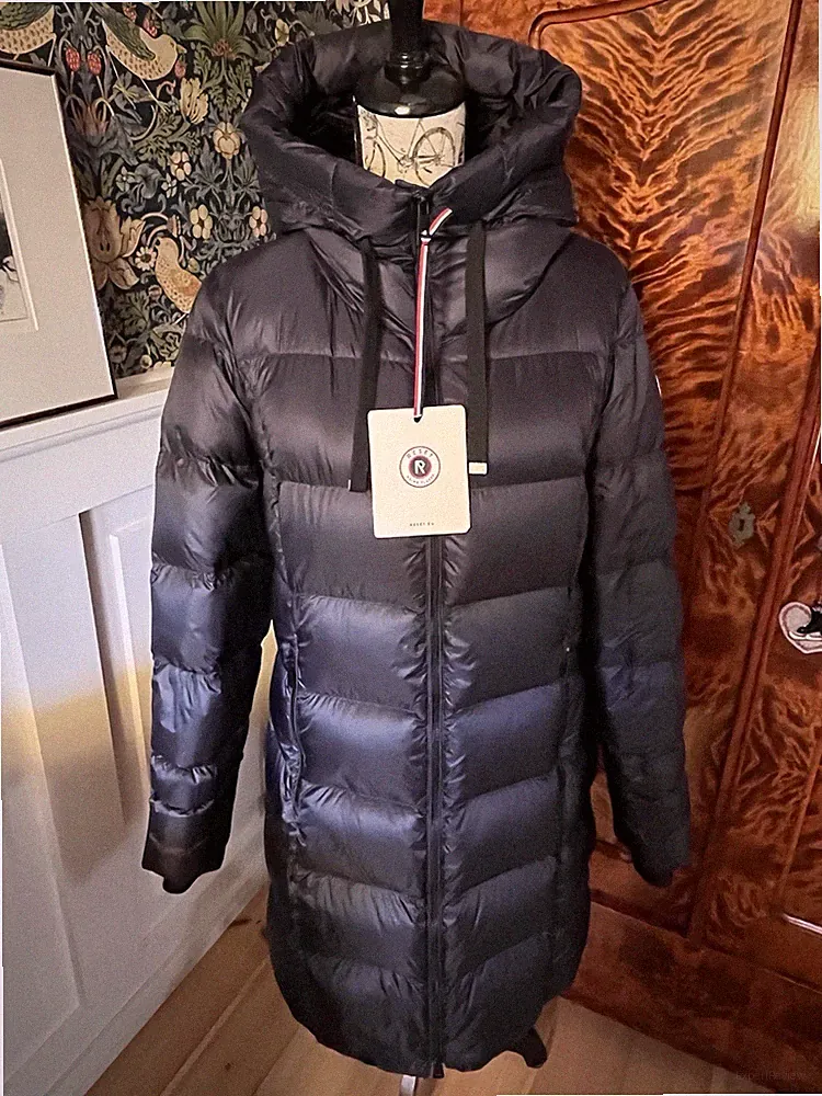 RESET Daunenmantel Damen „Nagoya“ Dunkelblau Leicht und Warm Gr.XL NEU