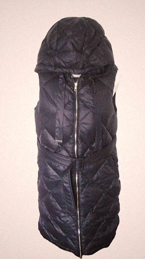 RICH & ROYAL ärmellose Steppmantel Daunen blau Gr.34**NEU* G