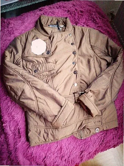 Rinascimento Mantel Jacke Elegant Gr. 46 It (Maße!) Neuwertig wie Daunenjacke