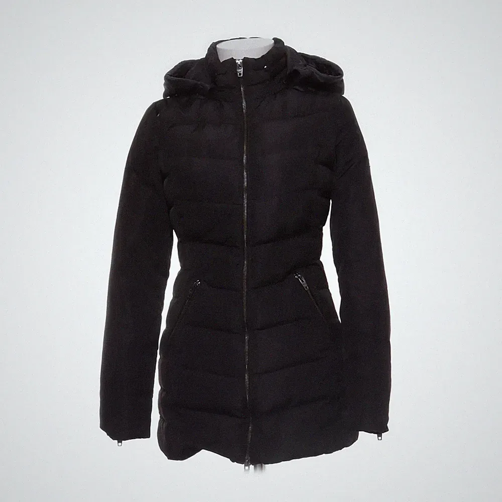 Rockandblue, Daunenmantel, Damen, Größe: 32, Daunen, Schwarz, Polyester #NPH