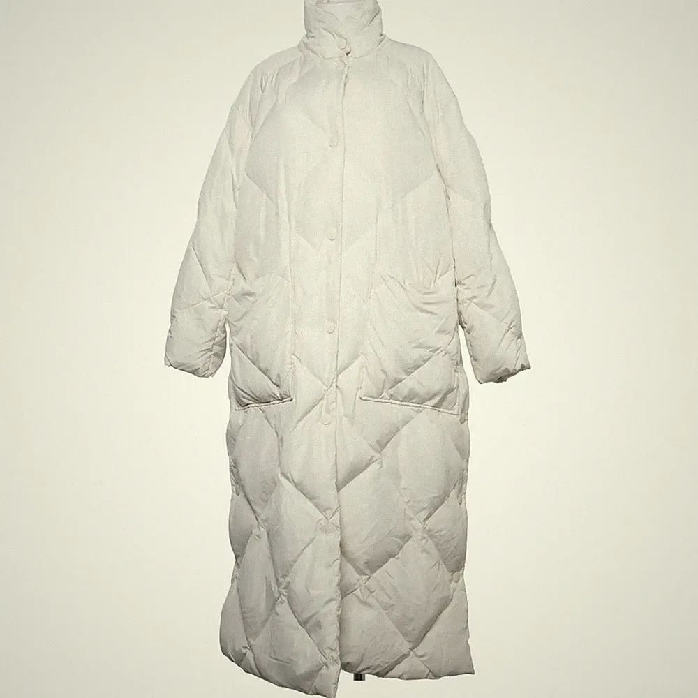 Rodebjer, Daunenmantel, Damen, Größe: S, Beige, Daune/Recyceltes Polyester #qVP