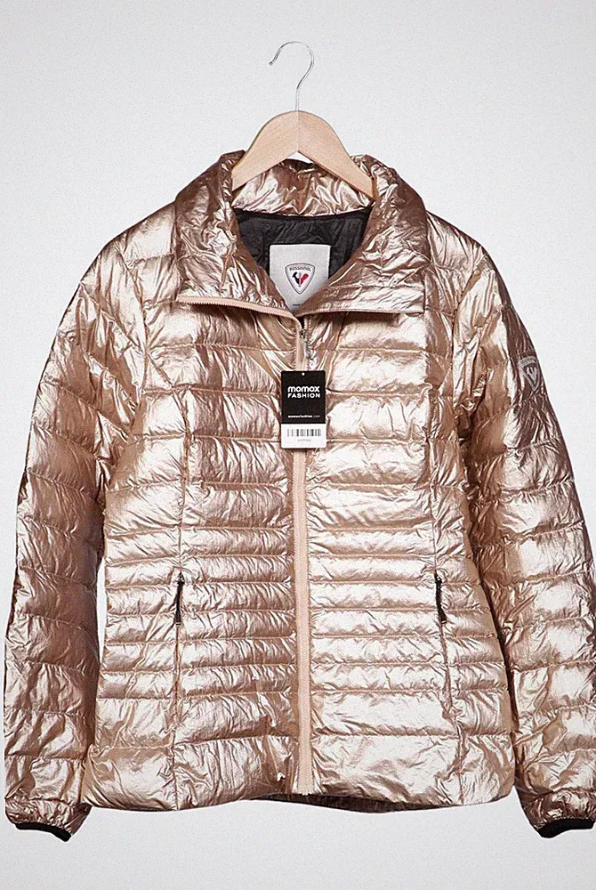 Rossignol Jacke Herren Anorak Jacket Kurzmantel Gr. XL Daunen Gold #adx6lwy
