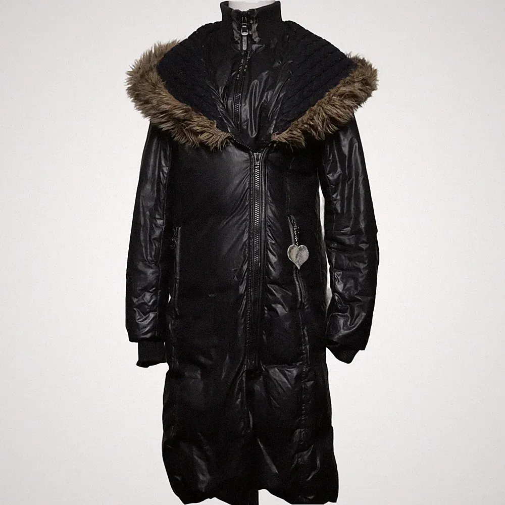 Rudsak, Daunenmantel, Damen, Größe: M, Schwarz, Acryl/Daune/Feder/Polyester #QA6