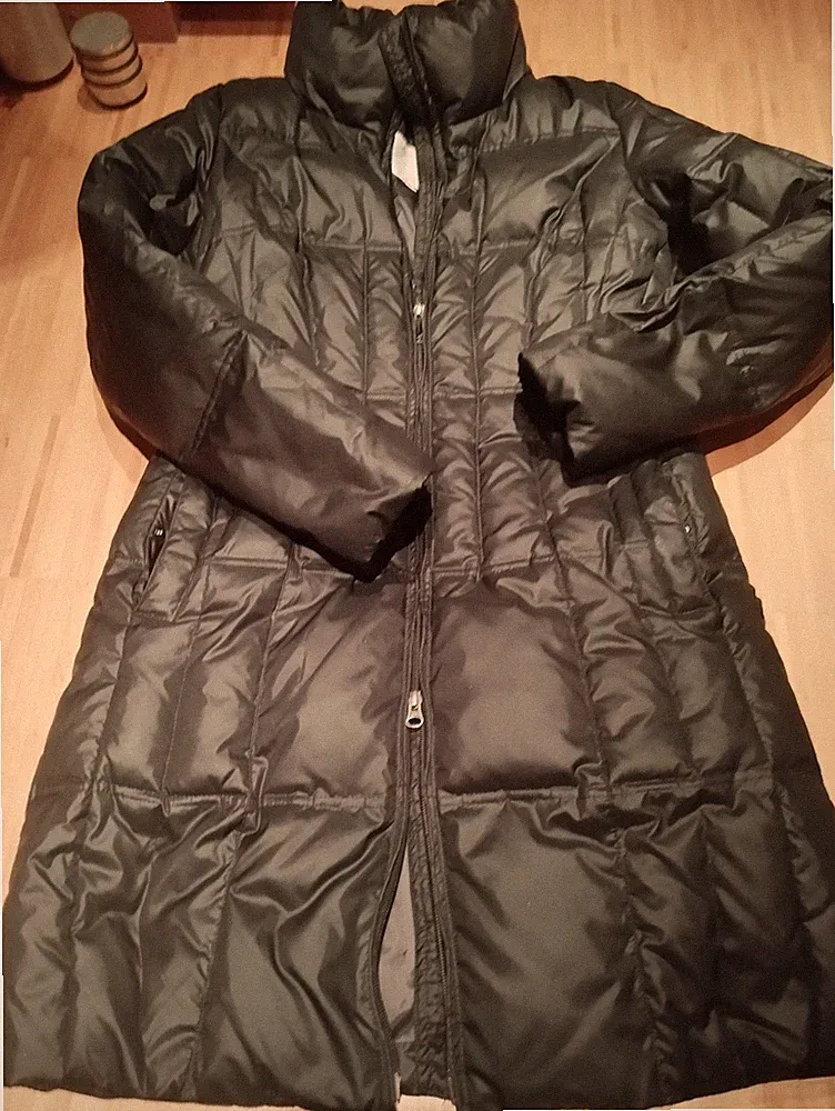 S.Oliver Daunenmantel 36 Damen schwarz knielang