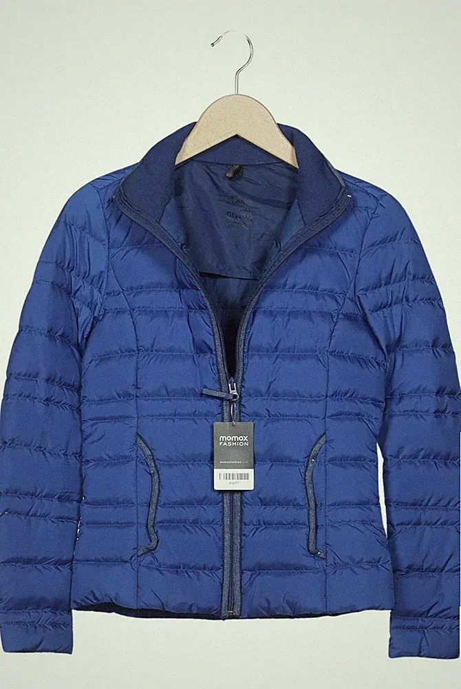 s.Oliver Jacke Damen Anorak Jacket Kurzmantel Gr. EU 32 Daunen Blau #jtupl57