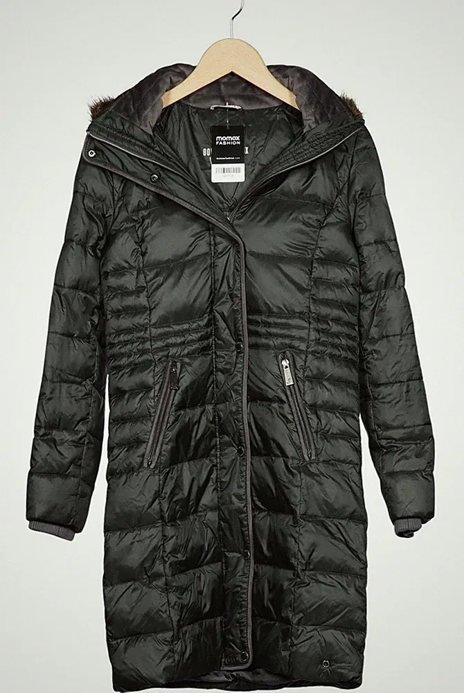 s.Oliver Mantel Damen Jacke Parka Gr. 32 Daunen Grün #t4d461i