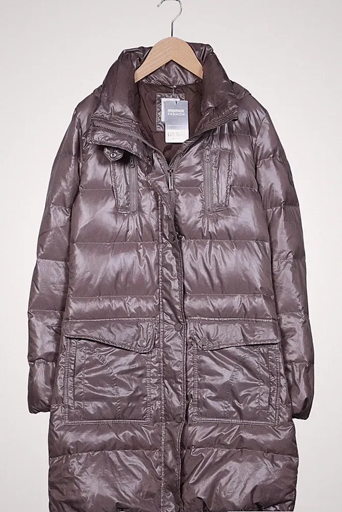 s.Oliver Mantel Damen Jacke Parka Gr. 34 Daunen Braun #gzwd6vq