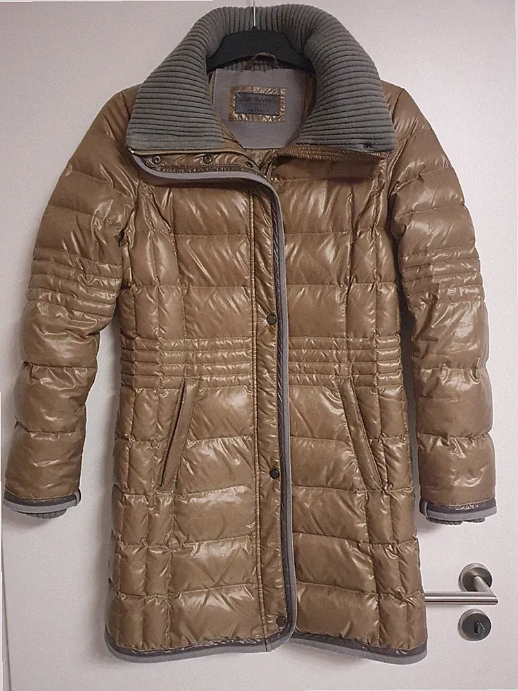 S.Oliver Stepp- Mantel Gold/ beige Top.Länge :85cm