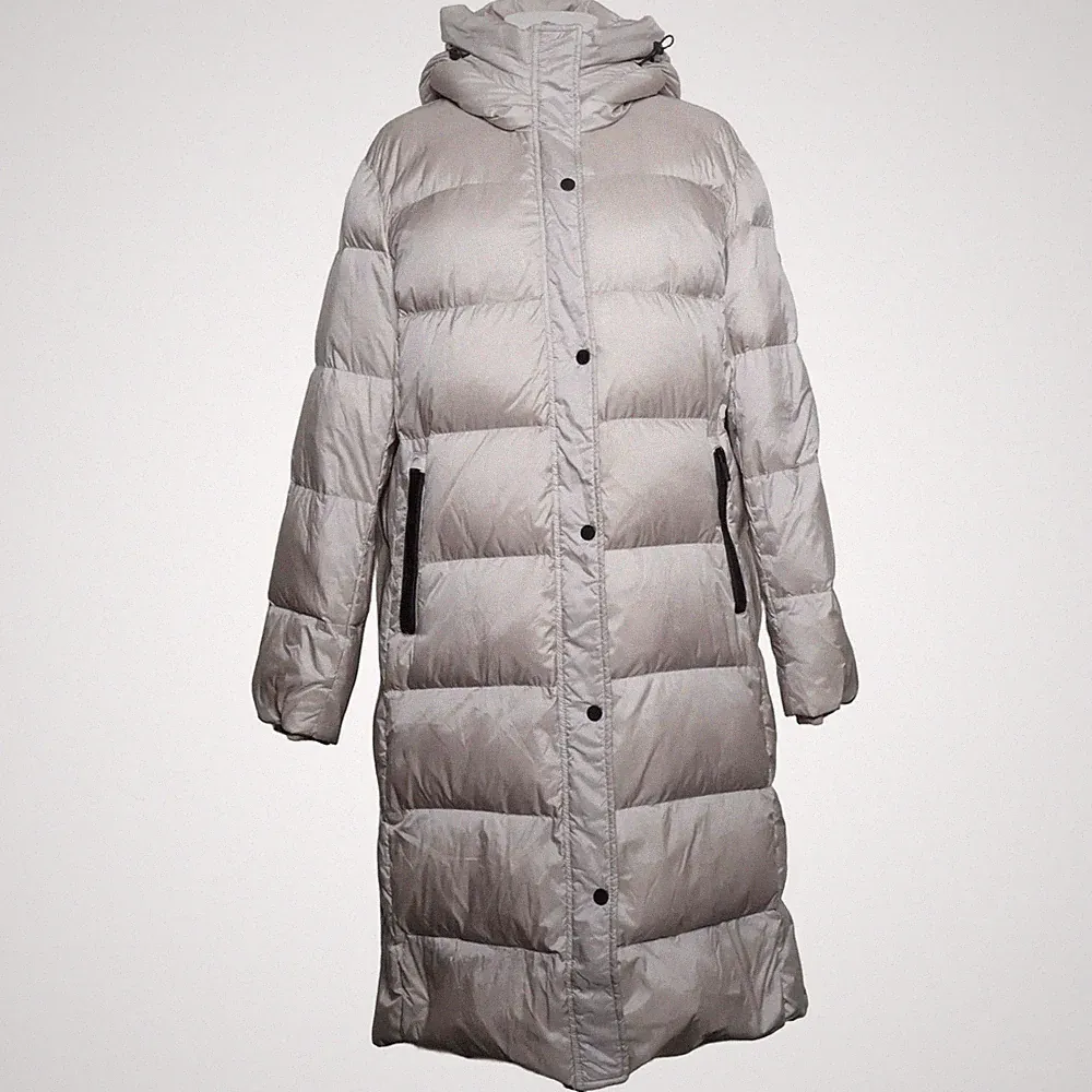 Saki, Daunenmantel, Damen, Größe: 42, Beige, Daune/Feder/Polyamid/Polyester #W1X