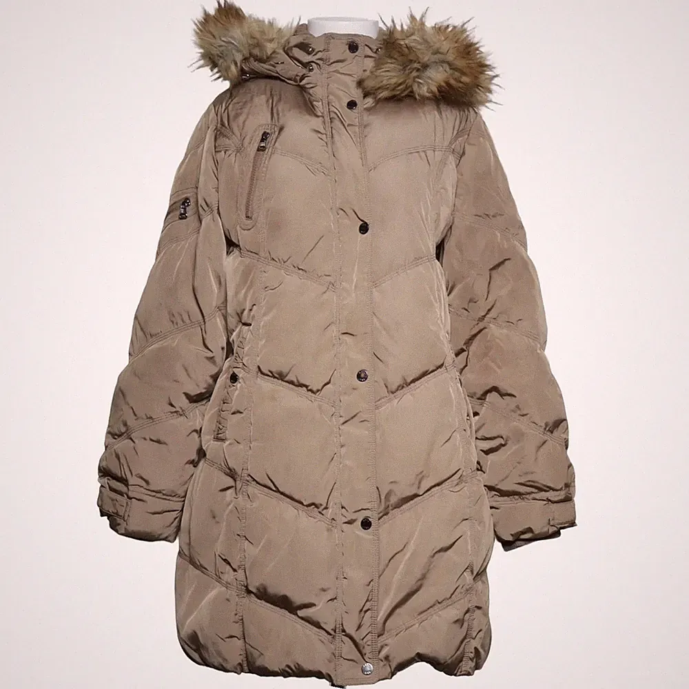 Saki, Daunenmantel, Damen, Größe: 42, Beige #m5y