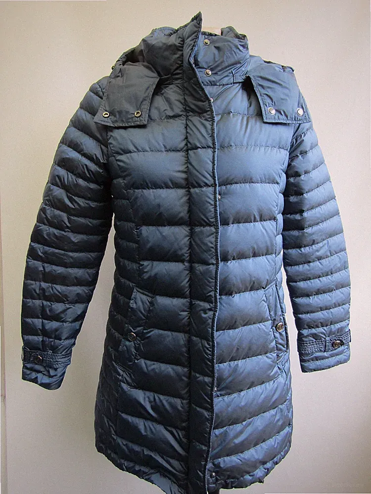 Schneiders Salzburg Damen Daunen Mantel, Blau, Polyester, Top, Gr. 36