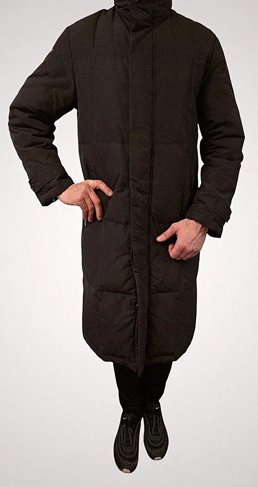 Schneiders Salzburg Daunenmantel Schwarz Down Coat Gr. 102 = 52 (schlank, lang)