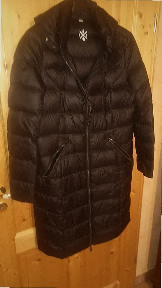 Schwarz Leichte Daunenjacke