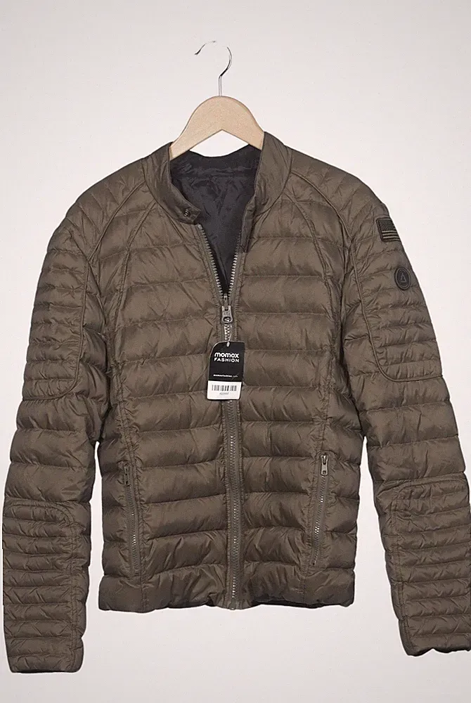 Serge Pariente Jacke Herren Anorak Jacket Kurzmantel Gr. L Daunen Grün #92j56td