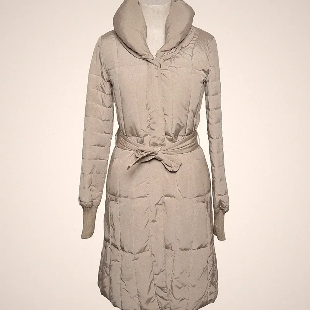 Sisley, Daunenmantel, Damen, Größe: 40, Beige #BwA