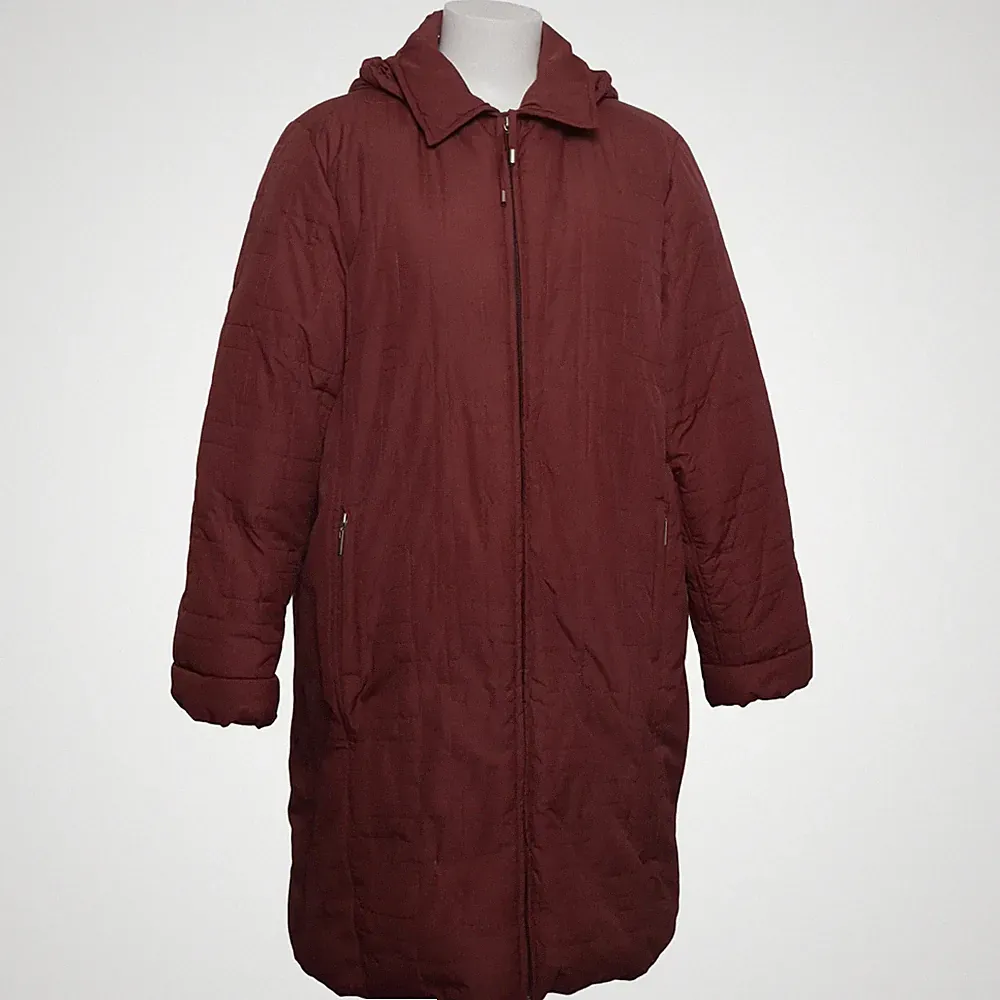 Sophy, Daunenmantel, Damen, Größe: 54, Rot, Daune/Feder/Polyester #6Zr