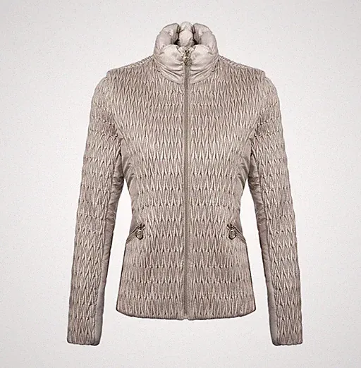 *STEPPJACKE NÄHTE STEHKRAGEN KURZ DAUNEN DAMEN MODE*blau Schwarz Beige