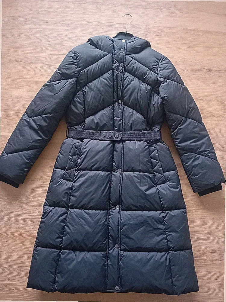 Steppmantel Wintermantel Damen Comma Kapuze Gr.40 schwarz