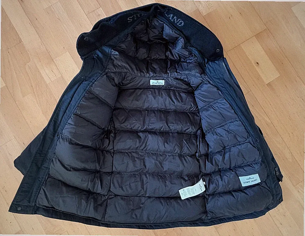 Stone Island Winter Jacke / Mantel / Parka Daunen Gr. 8 / 128 in schwarz - TOPP