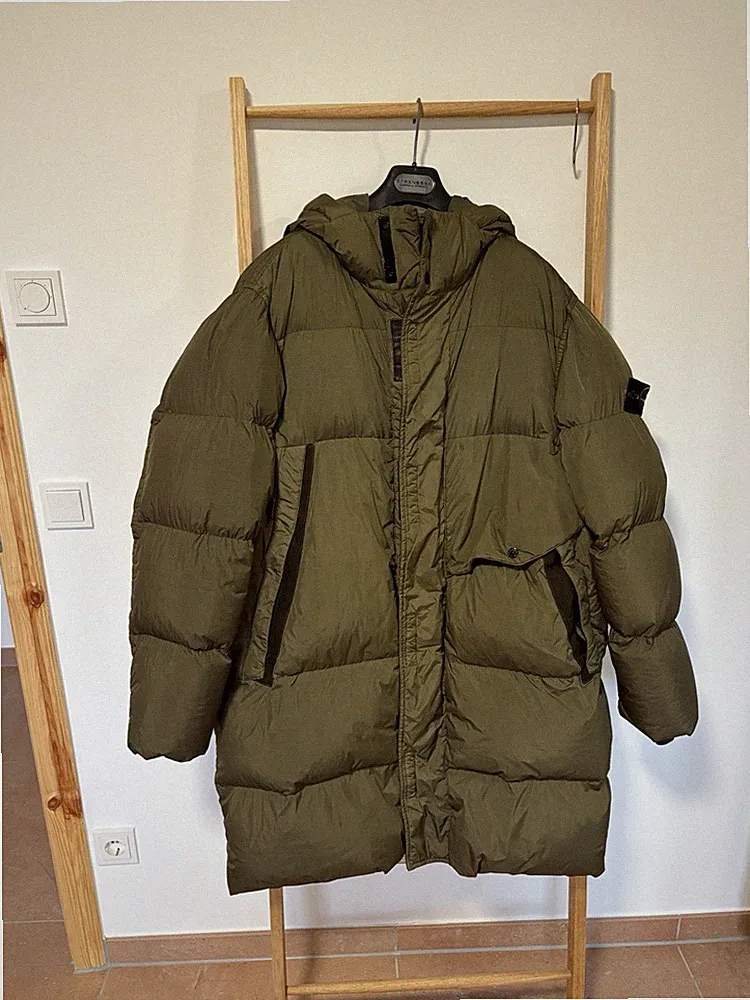 Stone Island Wintermantel Daunenmantel Parka Mantel Winterjacke XXL Neuwertig
