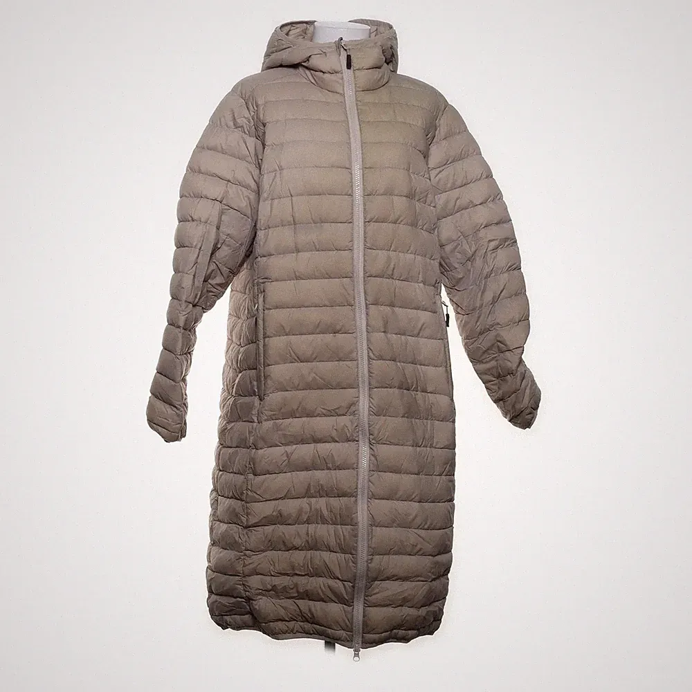 Strøva, Daunenmantel, Damen, Größe: 44/46, Beige, Einfarbig #y84