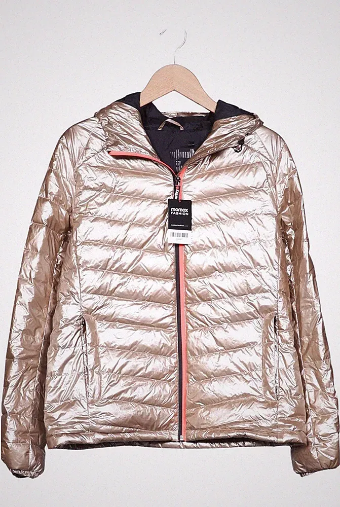 Superdry Jacke Damen Anorak Jacket Kurzmantel Gr. 40 Daunen Gold #zj4st47