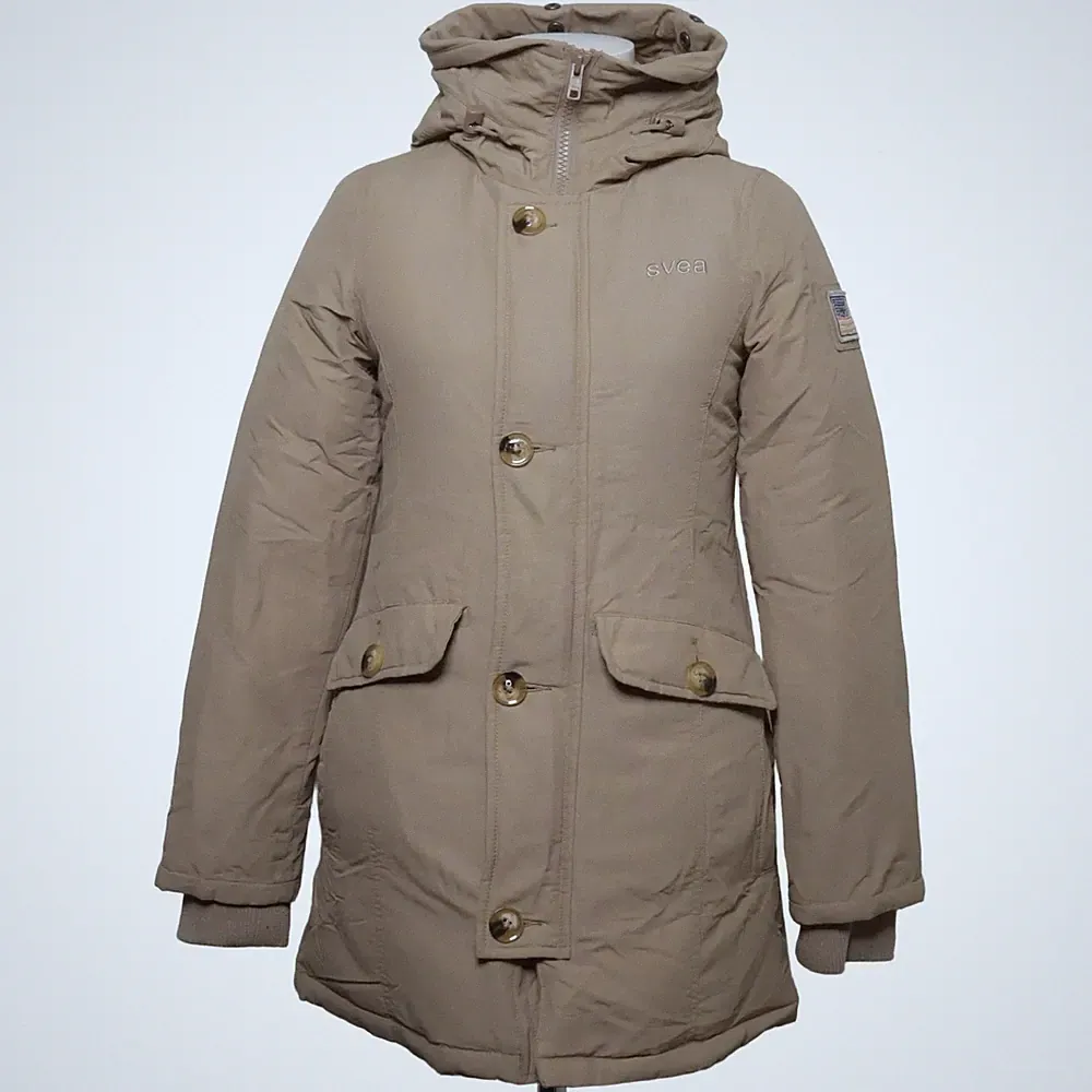 Svea, Daunenmantel, Damen, Größe: XXS, MISS SMITH JACKET, Beige #Fw1