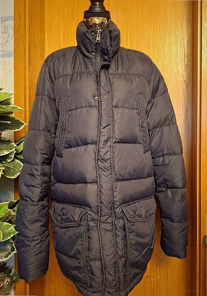 Nylon Kurzer Daunenmantel
