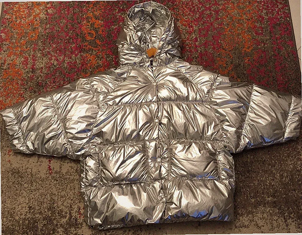 TER ET BANTINE Daunenjacke Unikat LIMITIERT MANTEL JACKE DAMEN OVER Size