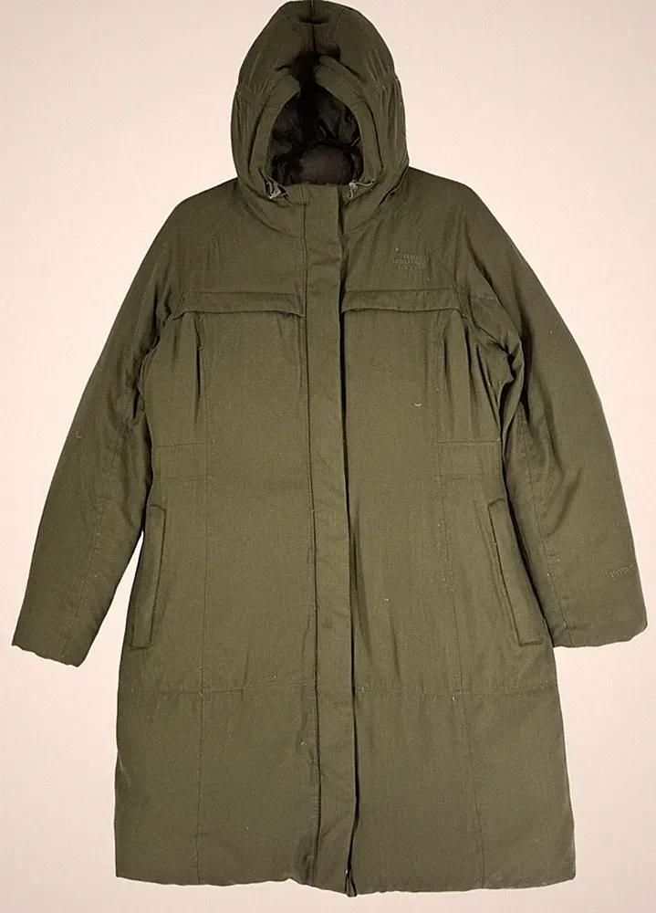 The North Face Damen Hyvent mit Kapuze Daunenjacke Mantel Größe L