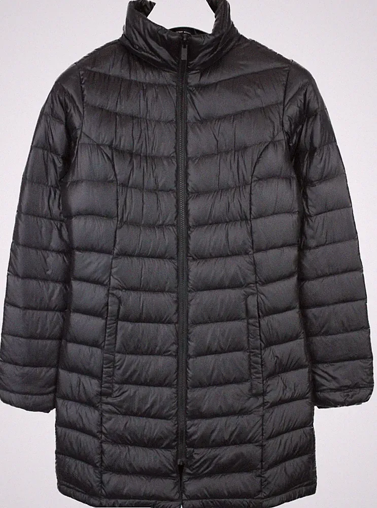 THE NORTH FACE Damen Jacke SMALL Schwarz Outdoor Mantel Reißverschluss 2 Taschen
