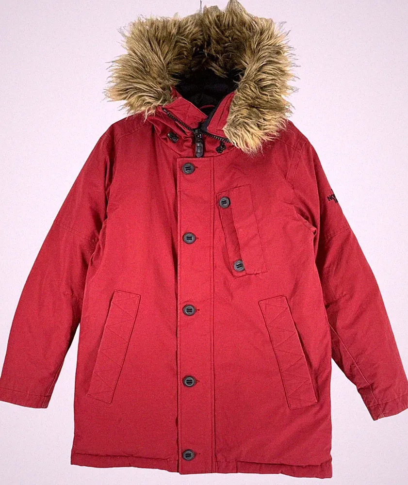 The North Face Herren Kapuzenparka Jacke Mantel Größe M