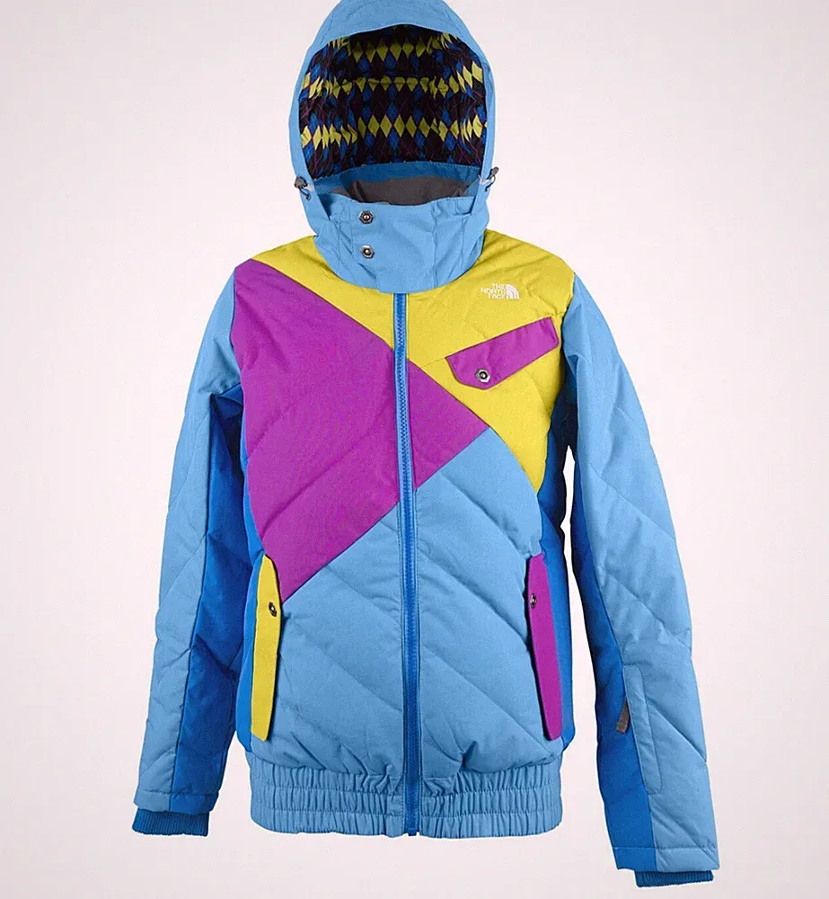 The North Face Jitterbug Damen Daunen Thermo Skijacke Damen Schneemantel Small