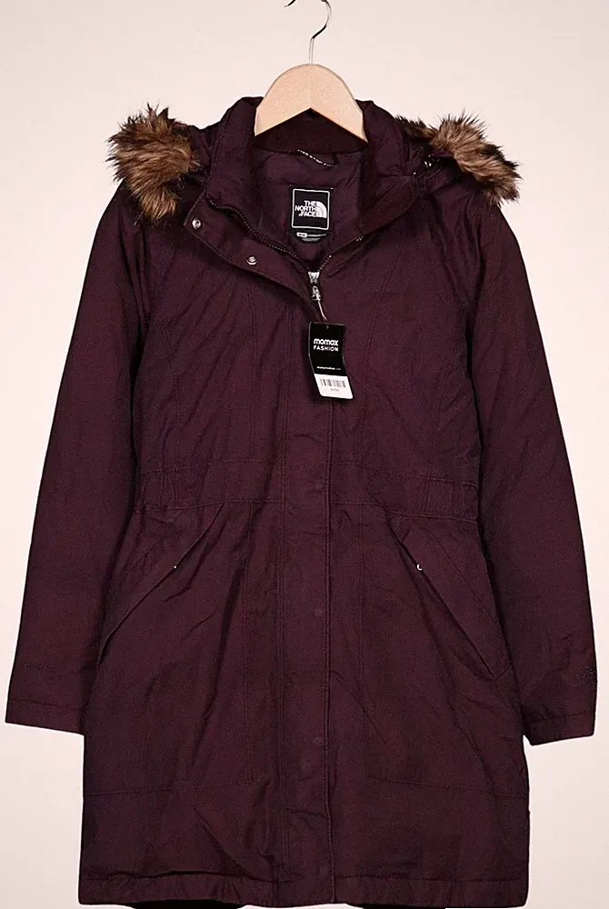 The North Face Mantel Damen Jacke Parka Gr. M Baumwolle Daunen Bordeaux #b30muoa