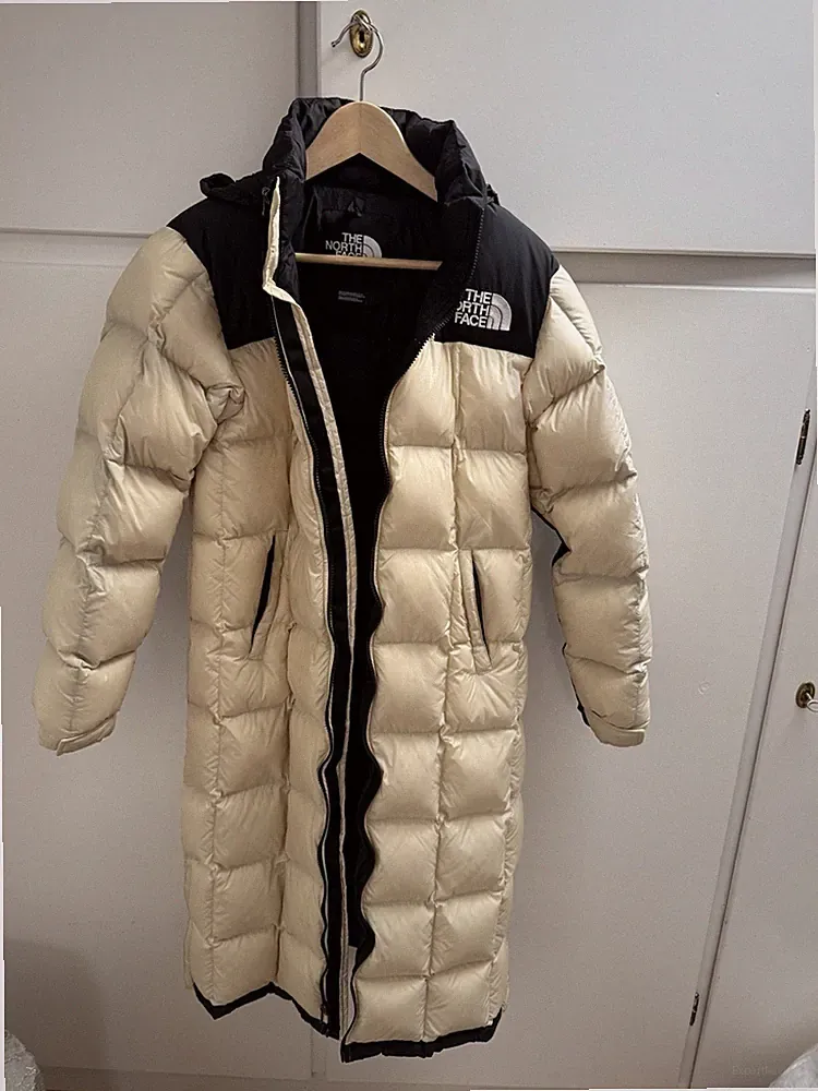 The North Face Nuptse Down Parka Beige XS Top Zustand