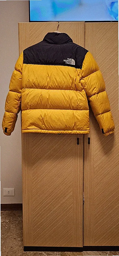 The North Sail Winterjacke Schwarz Gelb 700ml Unisex Junge Mädchen